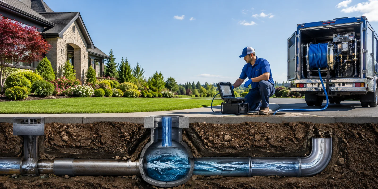 Drainage restoration information for Worthington, IN